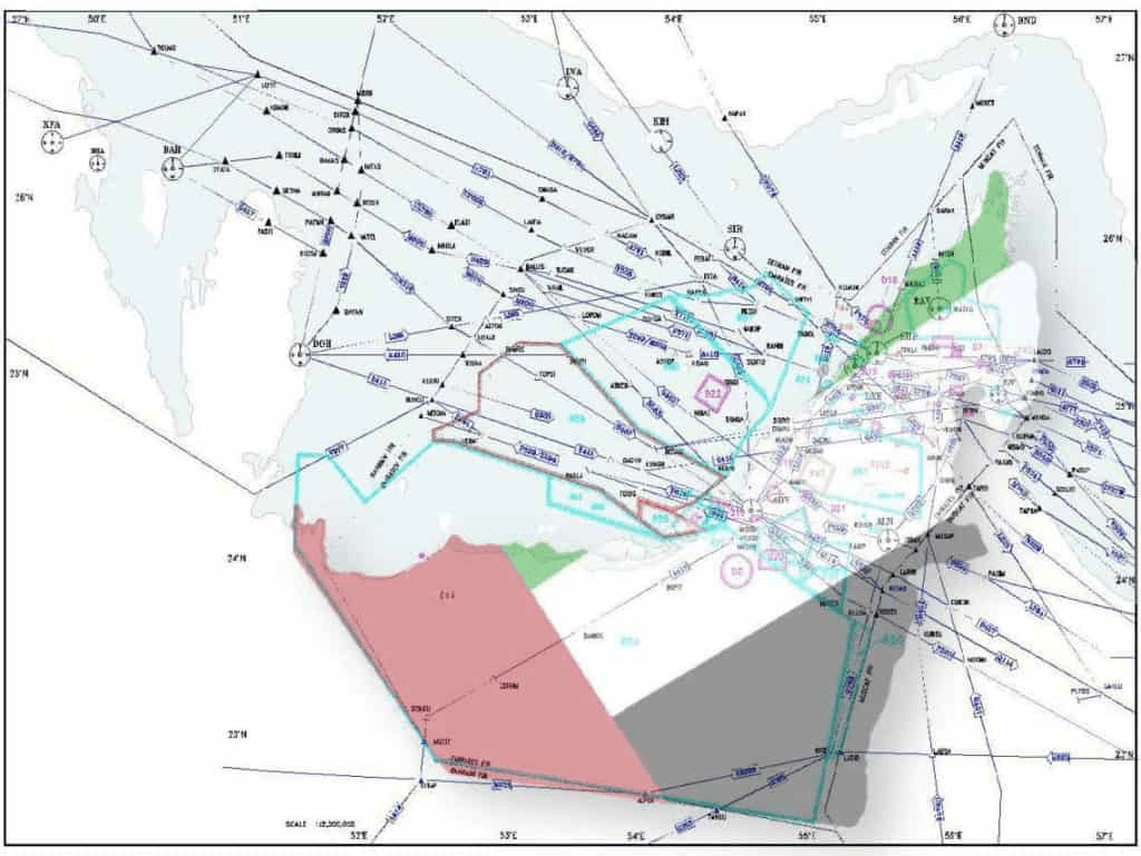 UAE PBN Regional Airspace Redesign